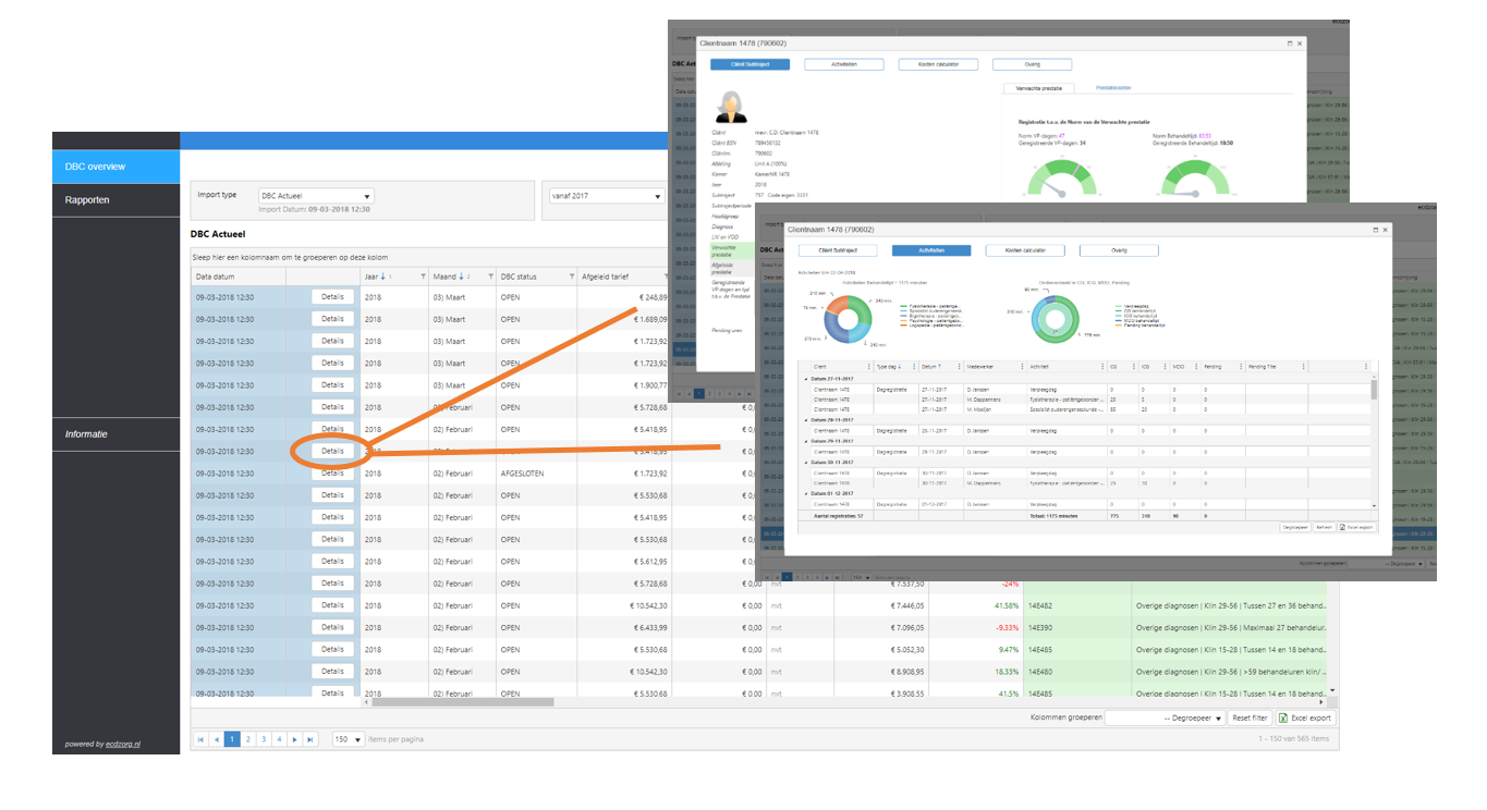 DBC Dashboard